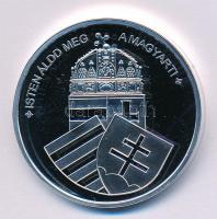 DN "Nemzetünk nagyjai - Károli Gáspár" ezüstözött Cu emlékérem tanúsítvánnyal (35mm) T:PP