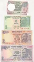 India 2008-2016. 1R + 5R + 10R + 50R T:I,I- India 2008-2016. 1 Rupee + 5 Rupees + 10 Rupees + 50 Rupees C:UNC,AU