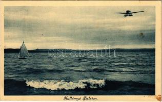 1926 Balaton, hullámzó Balaton, hidroplán (fl)