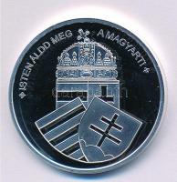 DN "Nemzetünk nagyjai - Szondy György" ezüstözött Cu emlékérem tanúsítvánnyal (35mm) T:PP