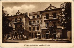 1940 Hévízszentandrás (Hévíz), Park szálloda, Park áruház (EK)