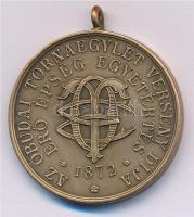 ~1930-1940. "Az Óbudai Tornaegylet Verseny Dija - Erő Épség Egyetértés 1872" Br sport díjé...