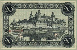 Német Birodalom/Weimari Köztársaság/Aschaffenburg DN 20M hivatalos érvénytelenítéssel T:II