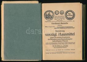 1903 Sammlung vorzügl. Hausmittel gegen die meisten Krankheiten des Menschen sowie Beschreibung der ...