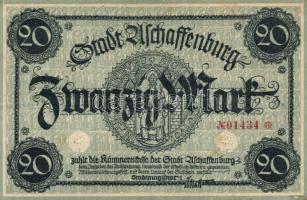 Német Birodalom/Weimari Köztársaság/Aschaffenburg DN 20M T:II