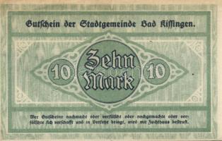 Német Birodalom/Császárság/Bad Kissingen 1918.11.20. 10M T:II