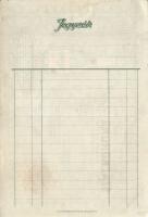 1913. 100K dekoratív bankjegyszerű pezsgőreklám imitációja T:I- Saroktörés