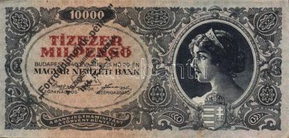 1930-46. 10db pengő, infla bankjegy klf fny-sokkal T:I,II + 1964. 10Ft "Kossuth-bankó" min...