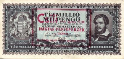 1916-46. 9db korona, pengő, infla bankjegy klf fny-sokkal T:I,II,III + 3db klf bankjegy formájára ny...