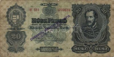 1916-46. 9db korona, pengő, infla bankjegy klf fny-sokkal T:I,II,III + 3db klf bankjegy formájára ny...