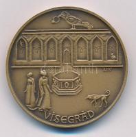 Ligeti Erika (1934-2004) 1973. "MÉE 4. Vándorgyűlése - Esztergom / Visegrád" Br emlékérem ...