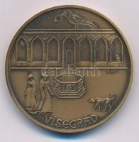 Ligeti Erika (1934-2004) 1973. "MÉE 4. Vándorgyűlése - Esztergom / Visegrád" Br emlékérem ...