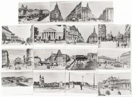 15 db régi Budapest fotó reprintje 12x9 cm