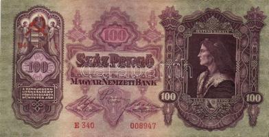 1930-41. 10P, 20P, 50P, 100P mindegyik hamis sarkló-kalapács fny-sal T:II