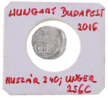 1235-1270. Obulus Ag IV. Béla (0,32g) T:2- Hungary 1235-1270. Obulus Ag Bela IV (0,32g) C:VF Huszár: 340., Unger I.: 256.c