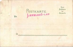 Children art postcard. Verlag v. Carl Hirsch Serie No. 20. Art Nouveau, floral, litho (EM)