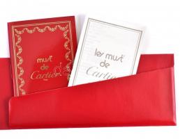 Cartier golyóstoll, eredeti dobozába, leírással, jó állapotban, h: 13,5 cm