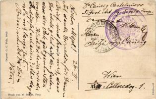 Seeschlacht in der Gegenwart / Osztrák-magyar csatahajók egy tengeri ütközetben / WWI Austro-Hungari...