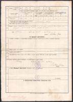 1931 Kőszeg, M. kir. állami tanítóképző intézet igazgatói minősítési táblázat