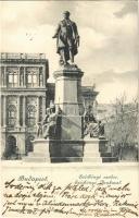 1906 Budapest V. Magyar Kir. Tudományos Akadémia, Széchenyi szobor