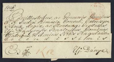 1803. Ex offó levél Győrből Újbányára