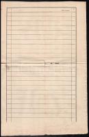 1830 Aláírás egy forinttal pengőben, Virág Benedek emlékére, Döbrentei Gábor kezdeményezése, Kisfalu...