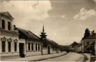 1955 Mecenzéf, Alsómecenzéf, Metzenzéf, Nizny Medzev; utca / street