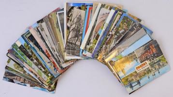 kb. 150 db MODERN külföldi város képeslap / Cca. 150 modern European town-view postcards