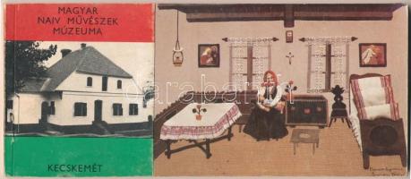 Magyar naiv művészek múzeuma, Kecskemét - modern képeslapfüzet 12 képeslappal / Hungarian naive artists museum - modern postcard booklet with 12 postcards