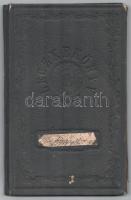 1911 Debreceni Református Teológia Akadémia, bizonyítvány, hajtásnyomokkal, apró foltokkal; leckekön...