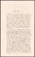 1911 Debreceni Református Teológia Akadémia, bizonyítvány, hajtásnyomokkal, apró foltokkal; leckekön...