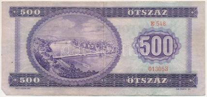 1969. 500Ft "E548 013053" T:III
Adamo F40