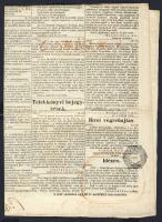 1852. Magyar Hírlap szignettával
