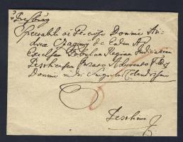 1798. Levél 6 kr portóval, Pressburg - Pesthini