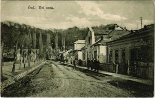 1928 Ózd, Úri utca, Fogyasztási Szövetkezet üzlete. Mikola B. kiadása (EK)