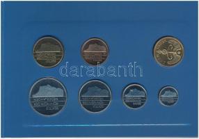 Hollandia 1993. 5c-2 1/2G (6xklf) forgalmi sor karton tokban, pénzverdei zsetonnal T:1 Netherlands 1...