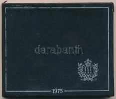 San Marino 1975. 500L Ag "A Numizmatikai Ügynökség megnyitása" eredeti dísztokban T:1 pati...