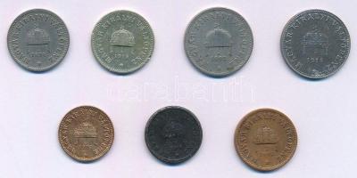 1893. 20f Ni + 1894. 10f Ni + 1895. 2f Cu + 1902. 1f Cu + 1915. 10f Ni + 1916. 20f Fe + 1918. 2f Fe ...