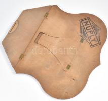 Fa könyvtámasztó, sérült, 48x45 cm