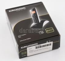 Grundig vezeték nélküli telefon tartozékaival, elemekkel, dobozában, működő, használt állapotban