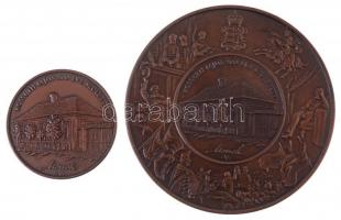 Fritz Mihály (1947-) 1990. "Kossuth Lajos 200 éve született - Monok" Br emlékérem (42,5mm)...