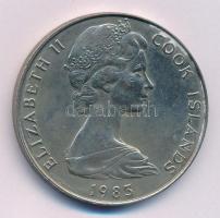 Cook-szigetek 1983. 1$ Cu-Ni T:1-,2 hátlapon kis fo.
Cook Islands 1983. 1 Dollar Cu-Ni C:AU,XF reve...