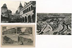 50 db MODERN magyar város képeslap az 1950-es és 60-as évekből / 50 modern Hungarian town-view postc...