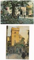 Roma Sparita - 12 db modern használatlan olasz képeslap / 12 modern unused Italian postcards