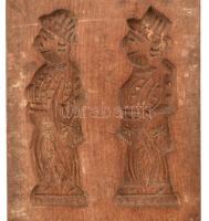 Antik fa marcipán forma, 46×12 cm