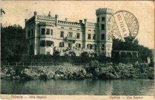 1906 Abbazia, Opatija; Villa Neptun (EK)