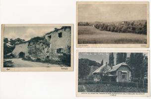 12 db RÉGI magyar város képeslap / 12 pre-1945 Hungarian town-view postcards