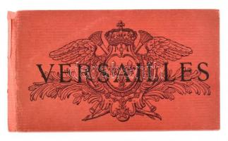 cca 1900 Versailles 30 db képeslapot tartalmazó képeslapfüzet