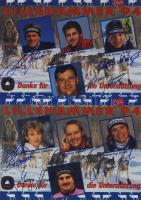 1994. A lillehammeri téli olimpia német résztvevőinek 2 db dedikált tablóképe