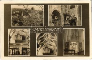 1950 Máriavölgy, Mariental, Mariathal, Marianka (Pozsony, Pressburg, Bratislava); kegytemplom, belső / pilgrimage church, interior (EK)